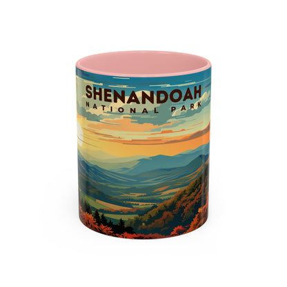 Shenandoah National Park Mug | Accent Coffee Mug (11, 15oz)