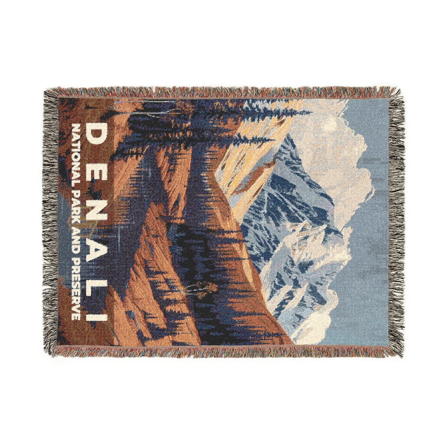 Denali National Park Woven Blanket | S19