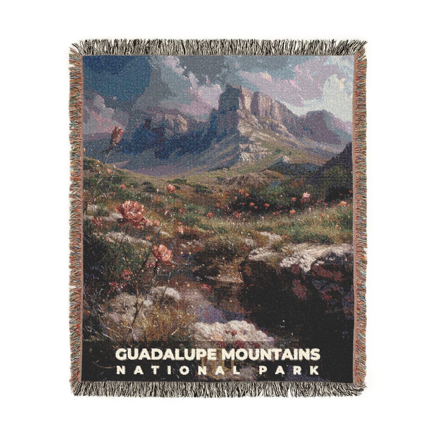 Guadalupe Mountains National Park Woven Blanket | S12
