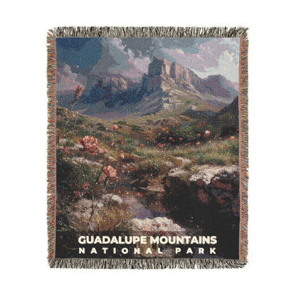 Guadalupe Mountains National Park Woven Blanket | S12
