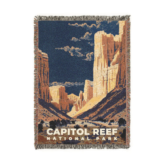 Capitol Reef National Park Woven Blanket | S19