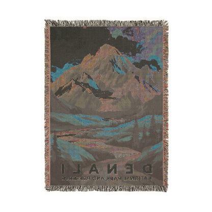 Denali National Park Woven Blanket | S20