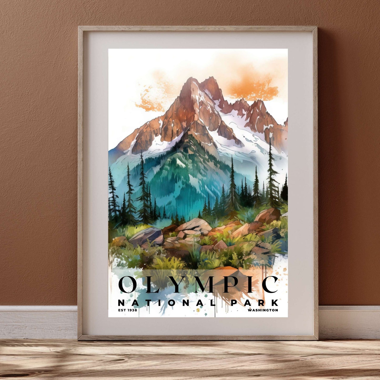 Olympic National Park Poster | S04