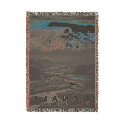 Denali National Park Woven Blanket | S10