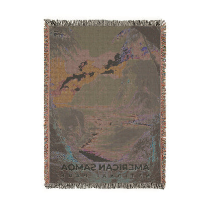 American Samoa National Park Woven Blanket | S16