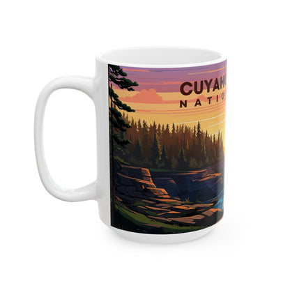 Cuyahoga Valley National Park Mug | White Ceramic Mug (11oz, 15oz)