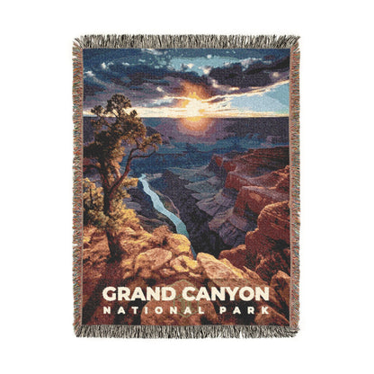 Grand Canyon National Park Woven Blanket | S10
