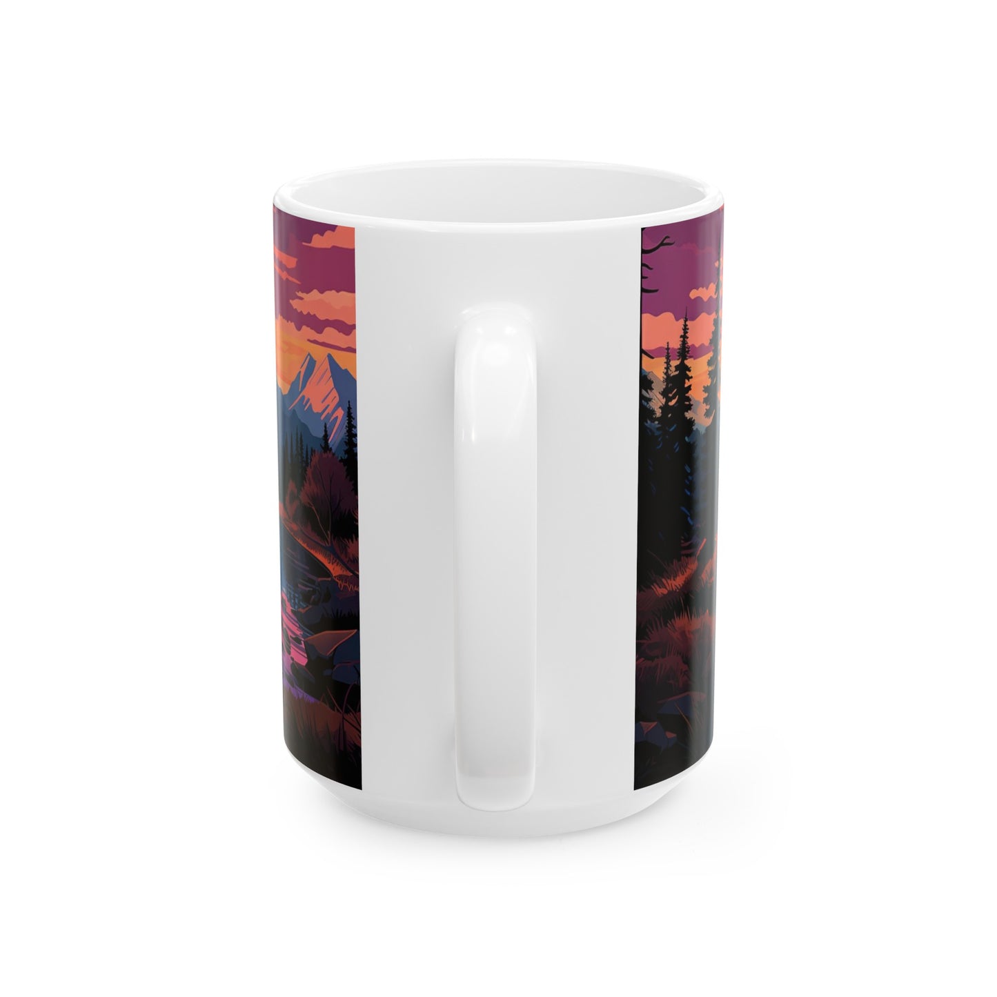 Lake Clark National Park Mug | White Ceramic Mug (11oz, 15oz)