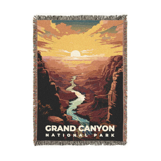 Grand Canyon National Park Woven Blanket | S07