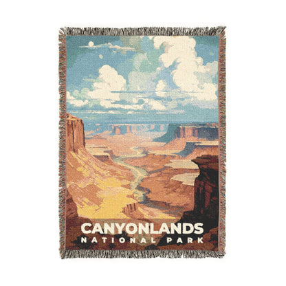 Canyonlands National Park Woven Blanket | S06
