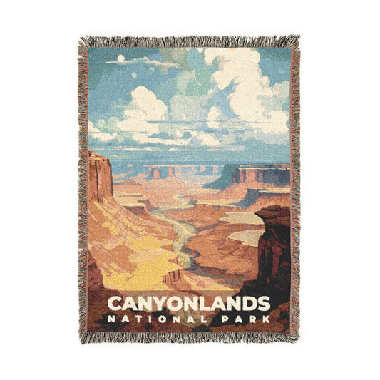 Canyonlands National Park Woven Blanket | S06
