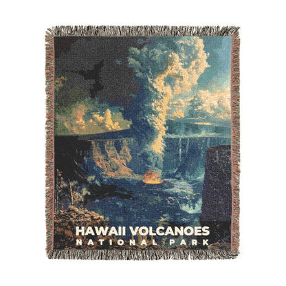 Hawaii Volcanoes National Park Woven Blanket | S14