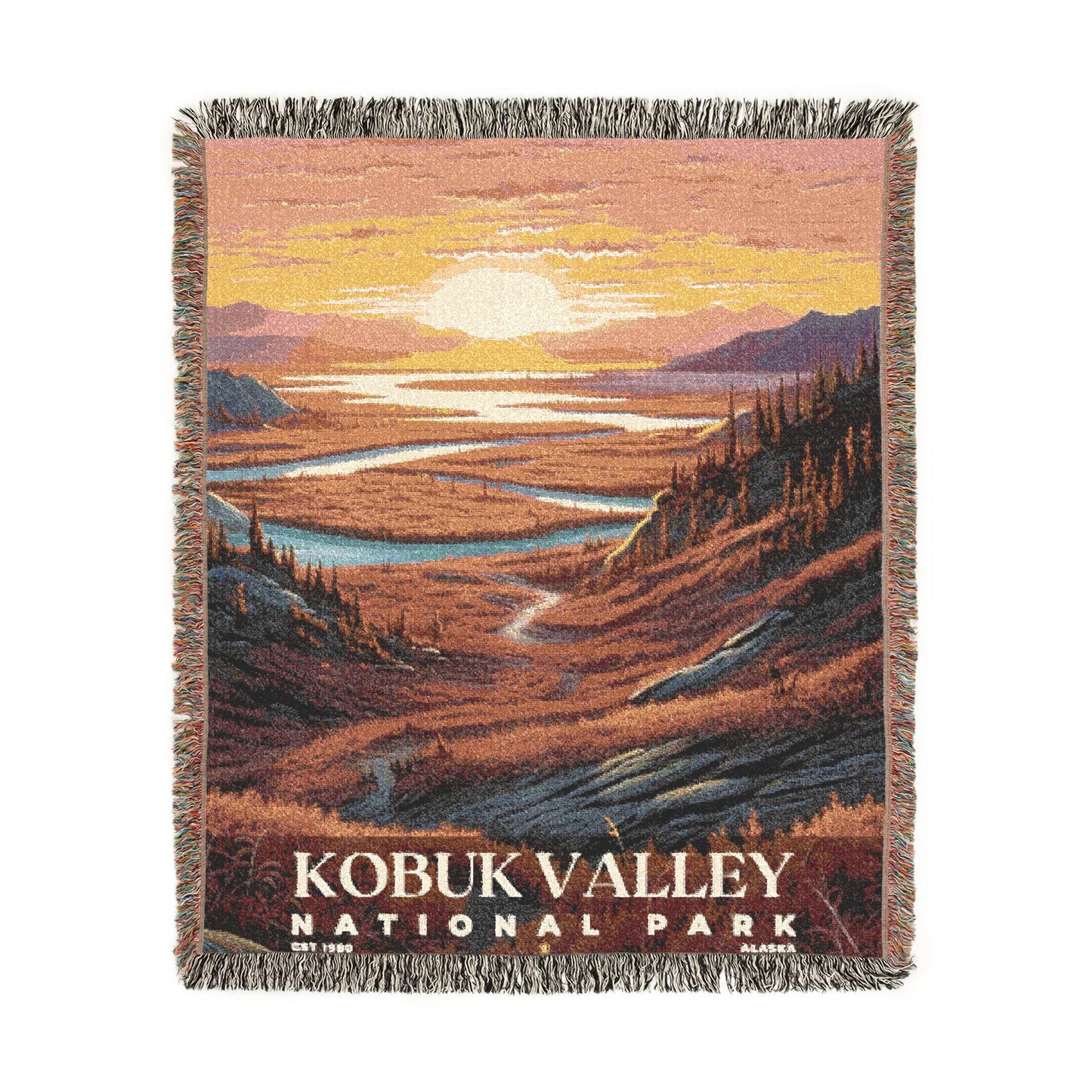 Kobuk Valley National Park Woven Blanket | S02