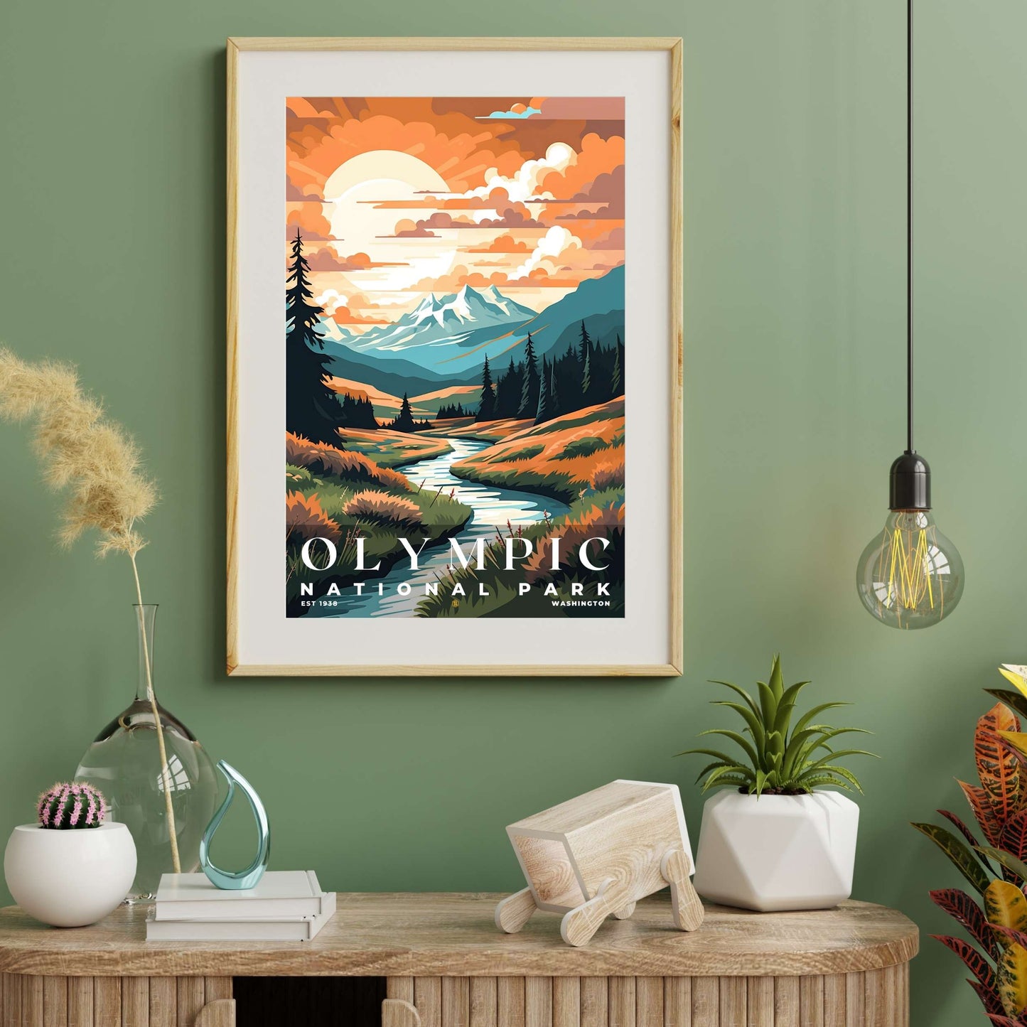 Olympic National Park Poster | S05