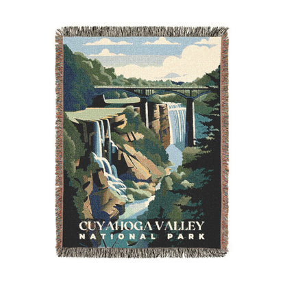 Cuyahoga Valley National Park Woven Blanket | S01
