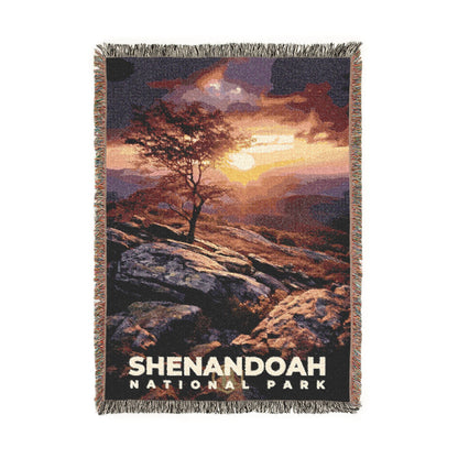 Shenandoah National Park Woven Blanket | S10