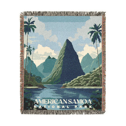American Samoa National Park Woven Blanket | S01