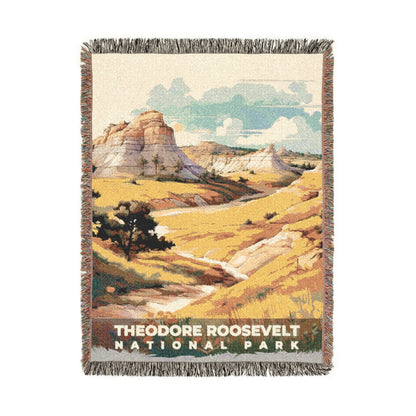 Theodore Roosevelt National Park Woven Blanket | S08