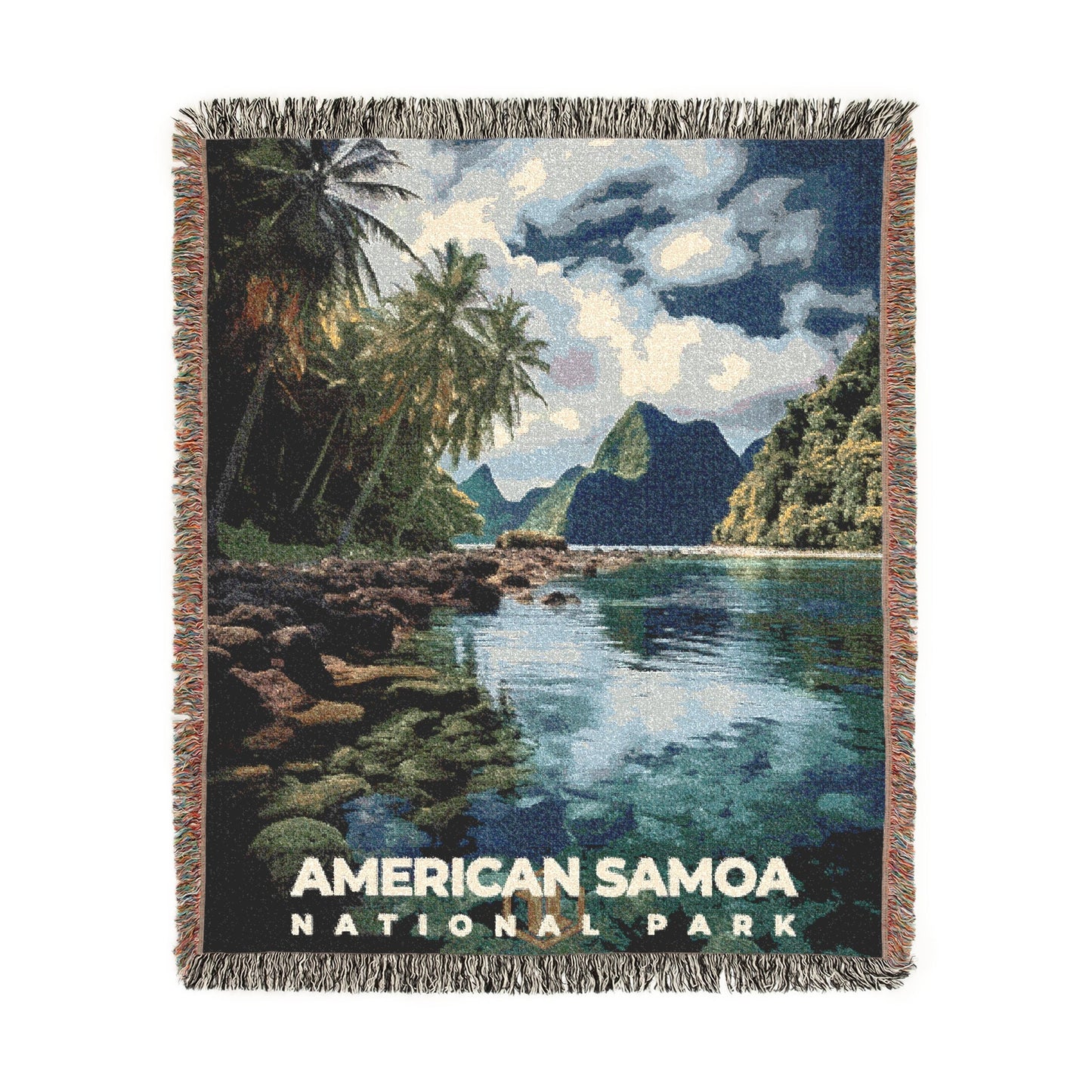 American Samoa National Park Woven Blanket | S10