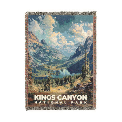 Kings Canyon National Park Woven Blanket | S14
