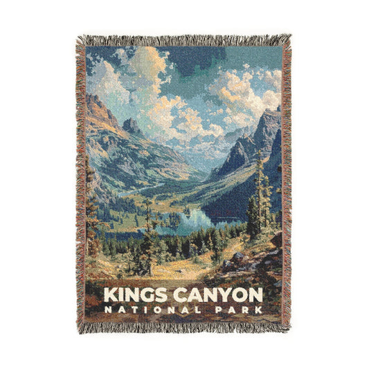 Kings Canyon National Park Woven Blanket | S14