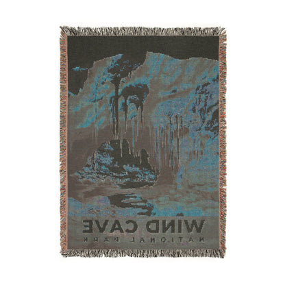 Wind Cave National Park Woven Blanket | S08