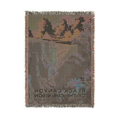 Black Canyon of the Gunnison National Park Woven Blanket | S18