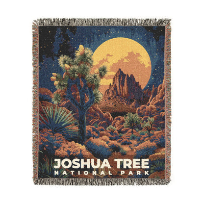 Joshua Tree National Park Woven Blanket | S11