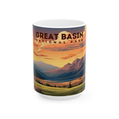 Great Basin National Park Mug | White Ceramic Mug (11oz, 15oz)