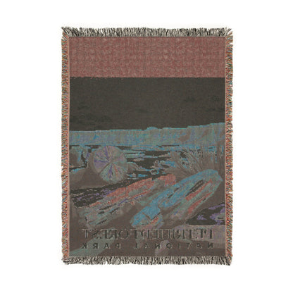 Petrified Forest National Park Woven Blanket | S01