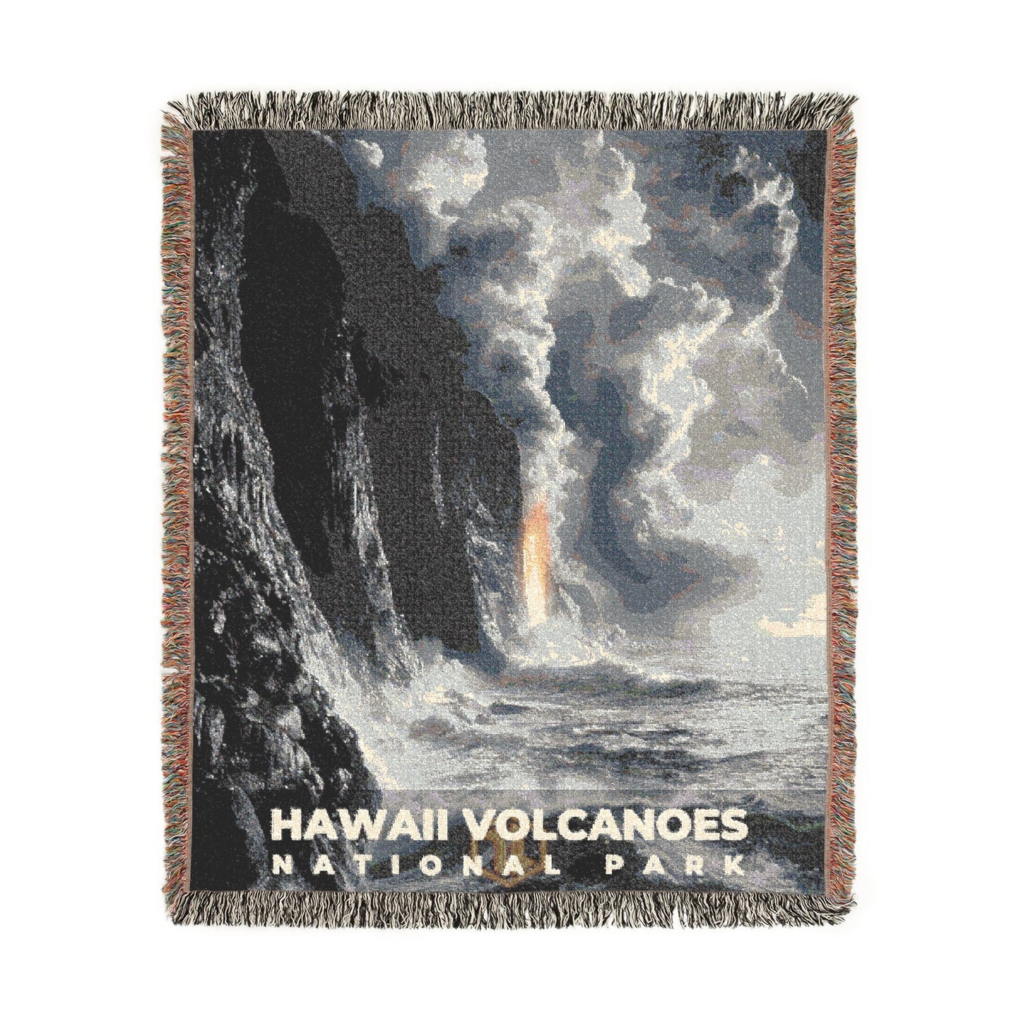 Hawaii Volcanoes National Park Woven Blanket | S15