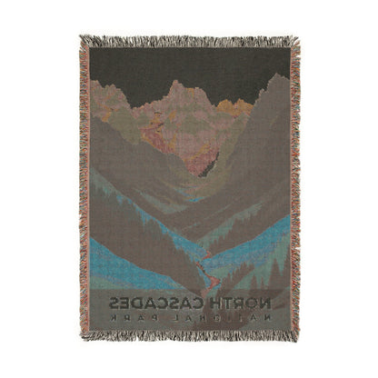 North Cascades National Park Woven Blanket | S20