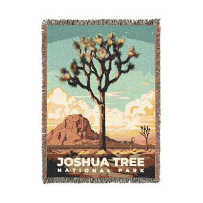 Joshua Tree National Park Woven Blanket | S07