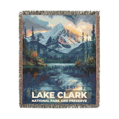 Lake Clark National Park Woven Blanket | S11