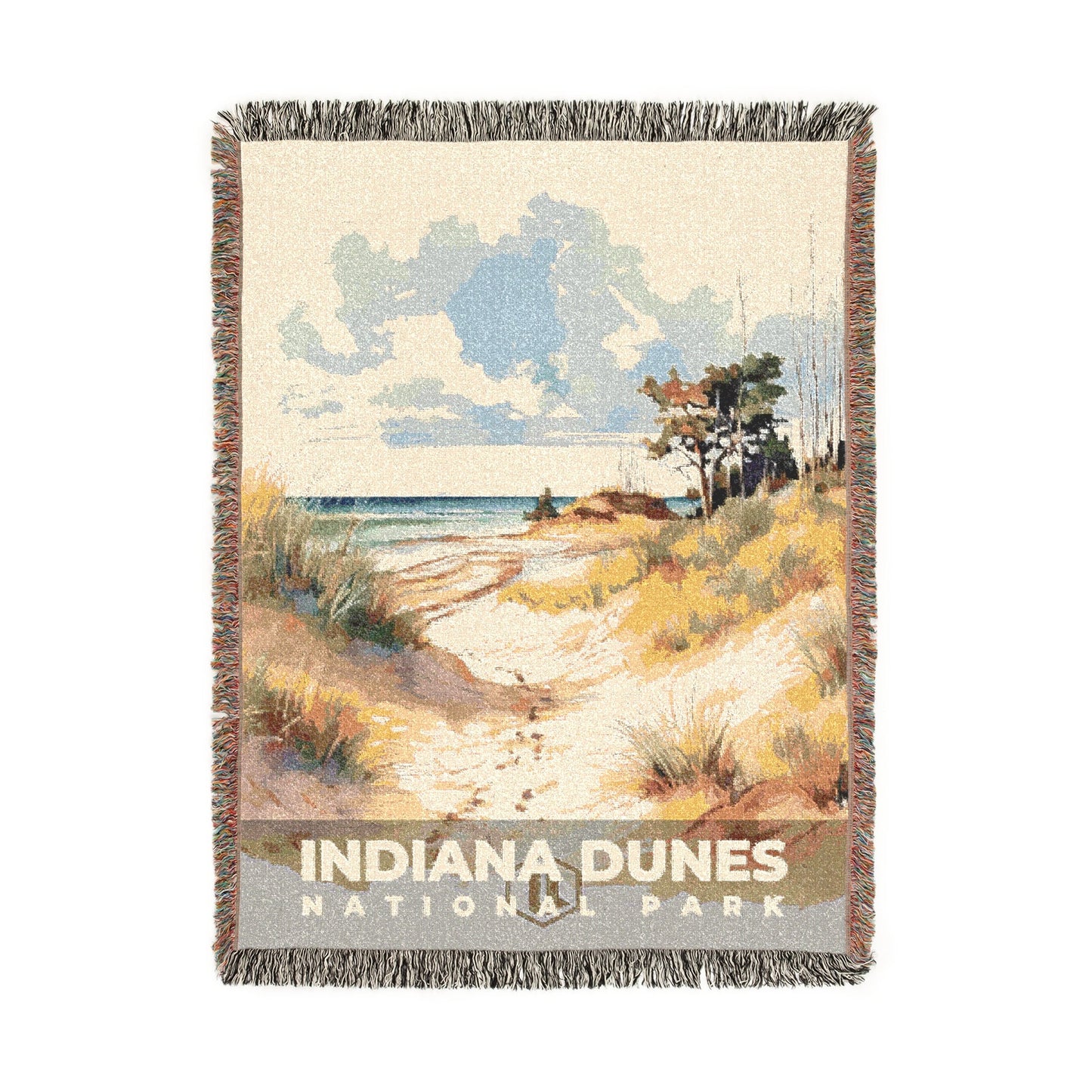 Indiana Dunes National Park Woven Blanket | S08
