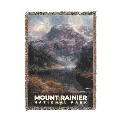 Mount Rainier National Park Woven Blanket | S12
