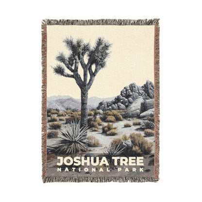 Joshua Tree National Park Woven Blanket | S17