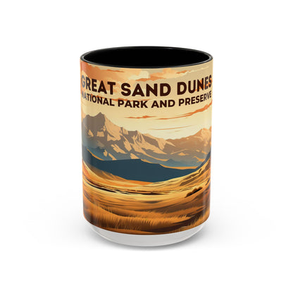 Great Sand Dunes National Park Mug | Accent Coffee Mug (11, 15oz)