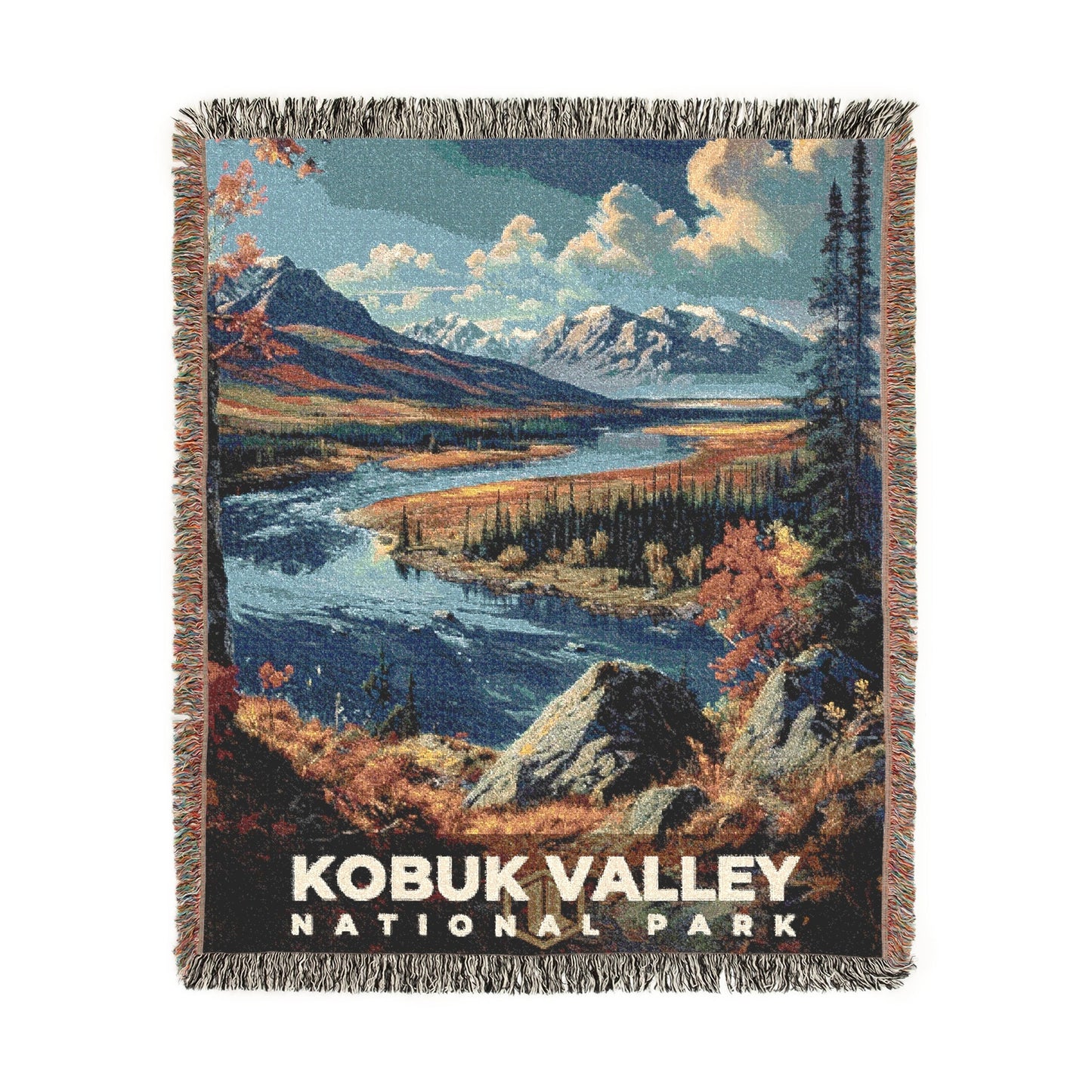 Kobuk Valley National Park Woven Blanket | S16