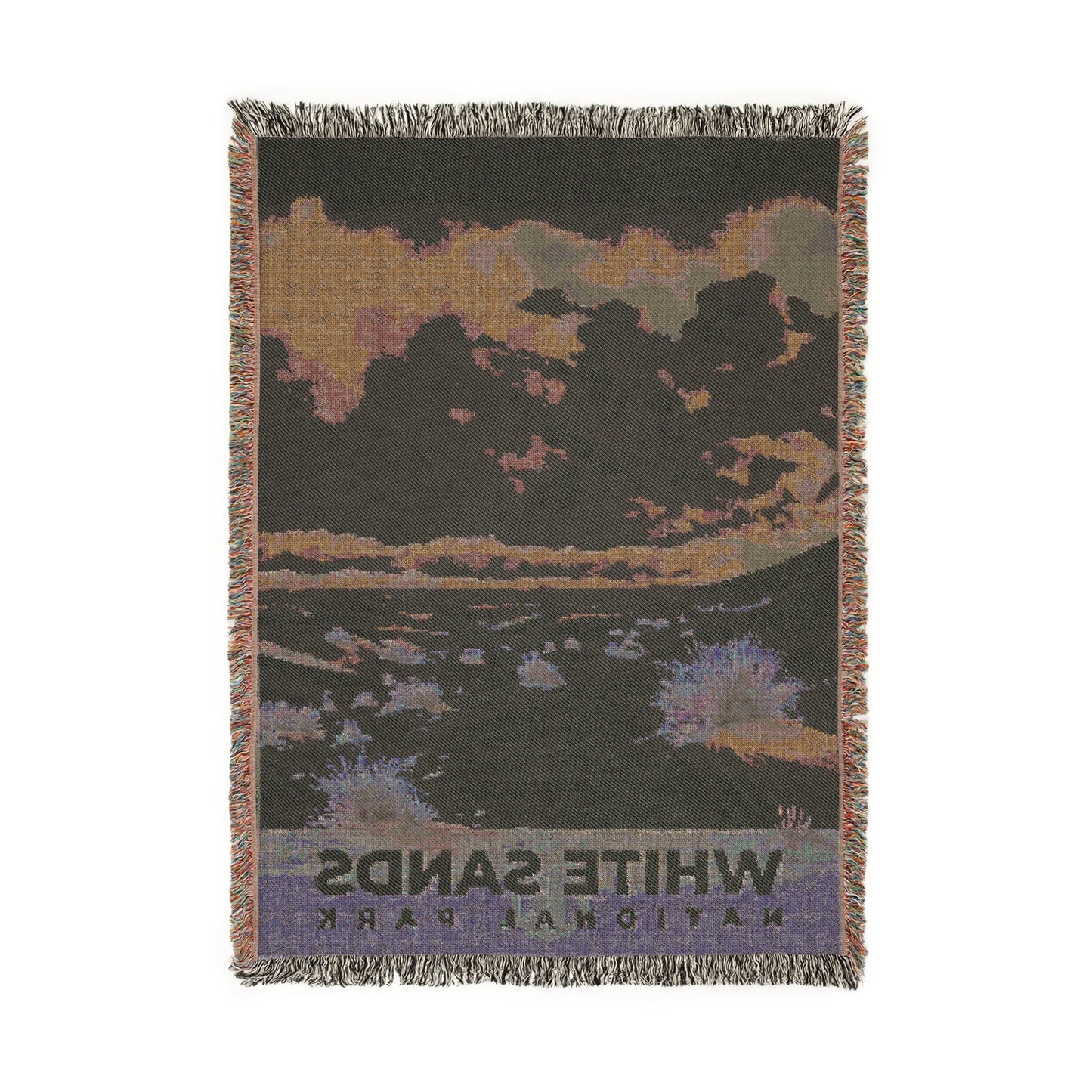 White Sands National Park Woven Blanket | S08