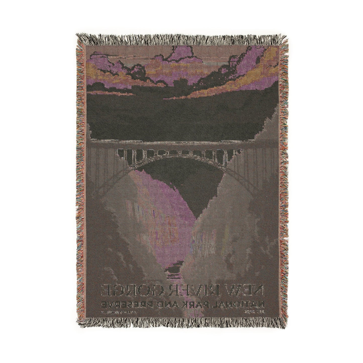 New River Gorge National Park Woven Blanket | S03