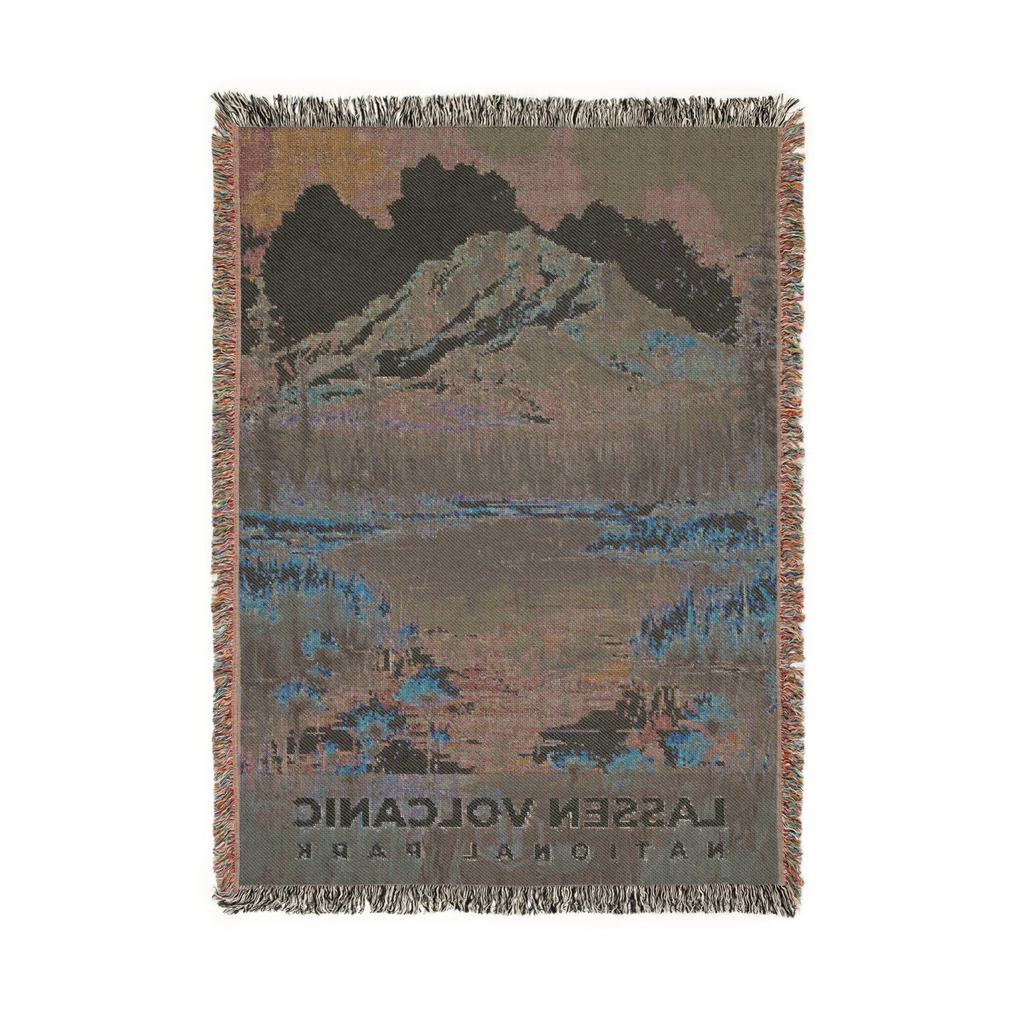 Lassen Volcanic National Park Woven Blanket | S14