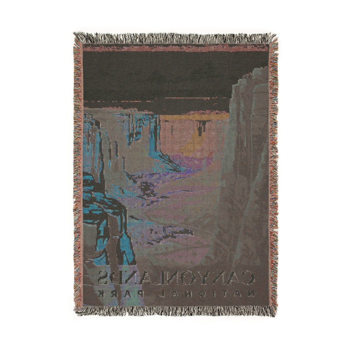 Canyonlands National Park Woven Blanket | S01