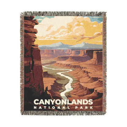 Canyonlands National Park Woven Blanket | S07