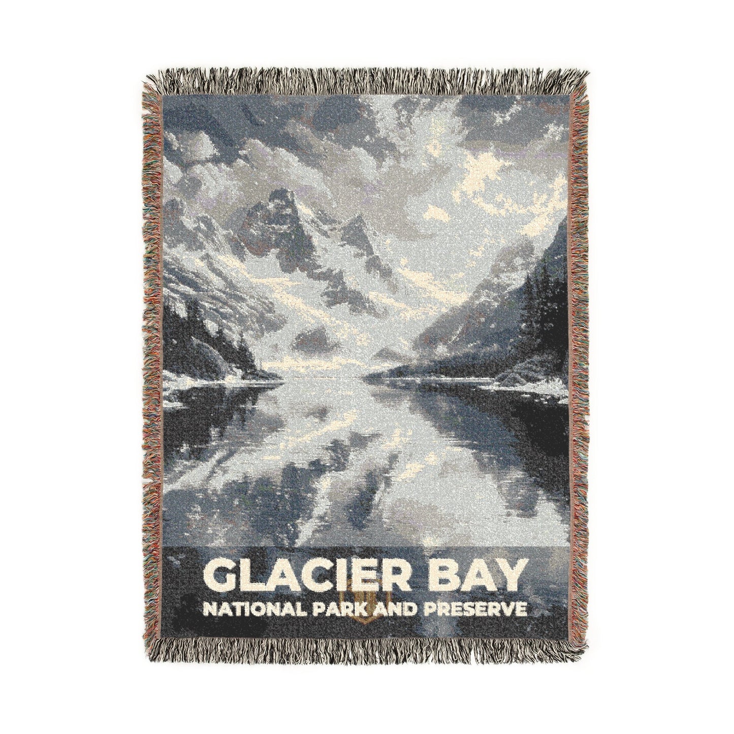 Glacier Bay National Park Woven Blanket | S15