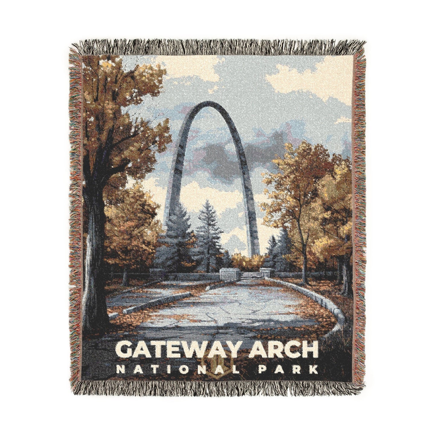 Gateway Arch National Park Woven Blanket | S17