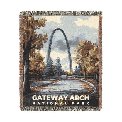 Gateway Arch National Park Woven Blanket | S17
