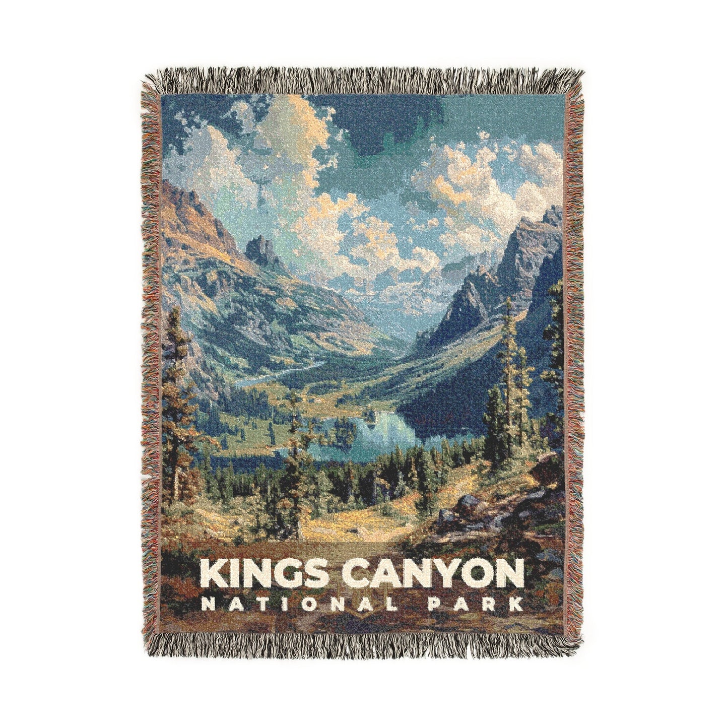 Kings Canyon National Park Woven Blanket | S14