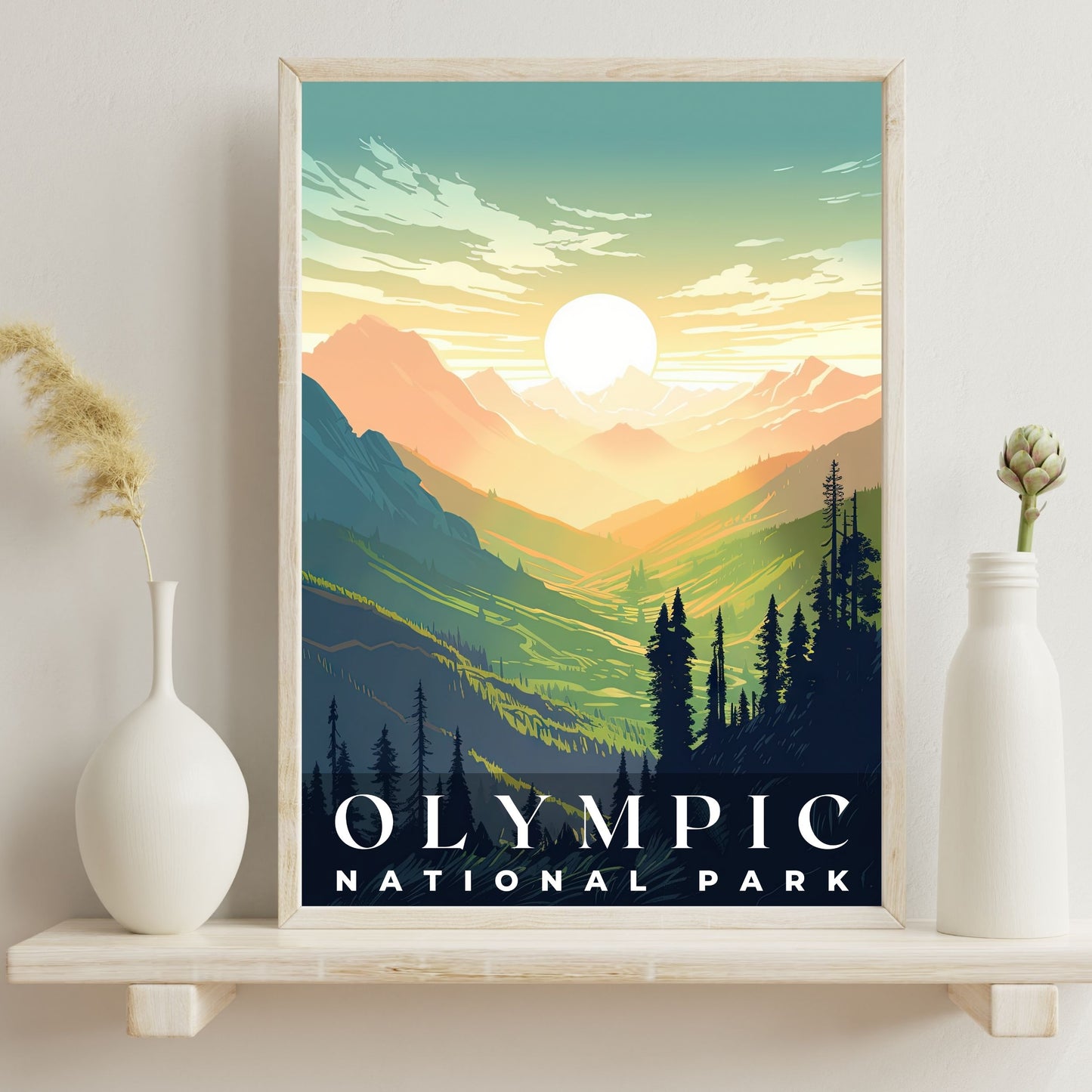 Olympic National Park Poster | S01