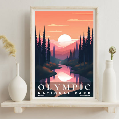 Olympic National Park Poster | S03